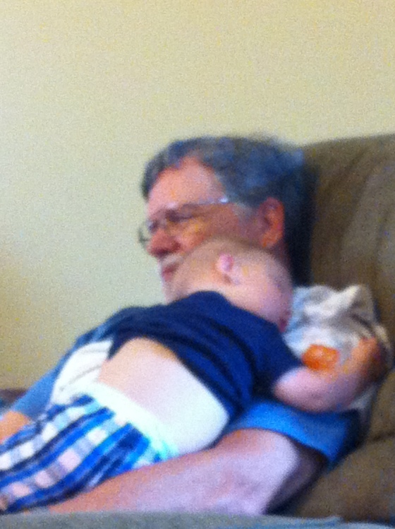 D and Poppa crashed out. 